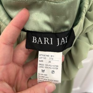 Bari jay green dress size 20 knee length